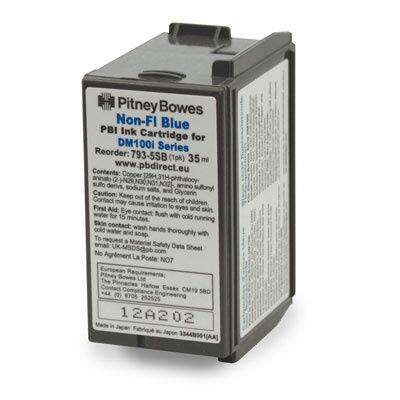 Franking Machine Ink for Pitney Bowes DM160i, DM220i, SendPro C, SendPro+